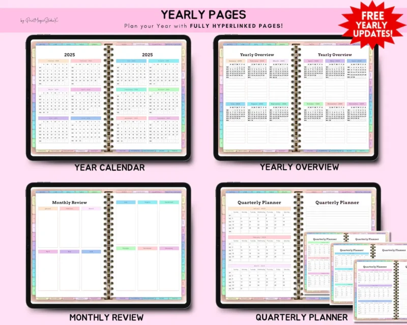 The Best All-in-One Digital Planner 2025 2026 2027 - Image 5