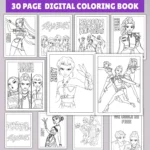 Digital Coloring Book