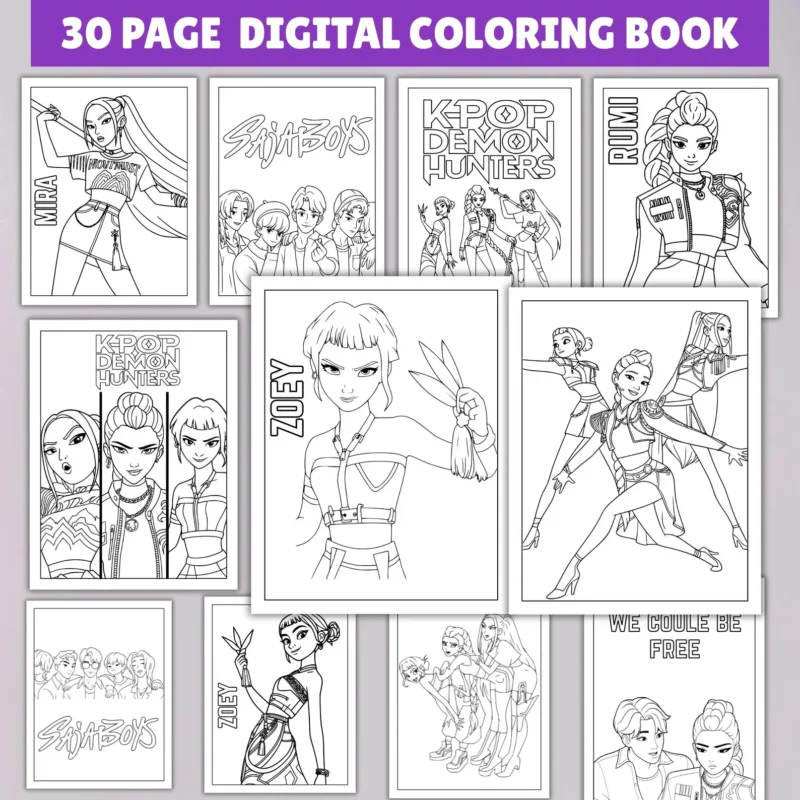 Digital Coloring Book